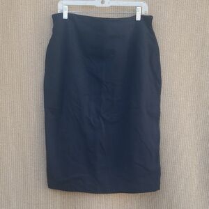 Shape FX Classic Black Pencil Skirt